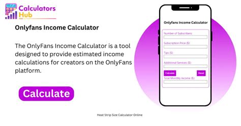 onlyfans money calculator|OnlyFans Earnings Calculator